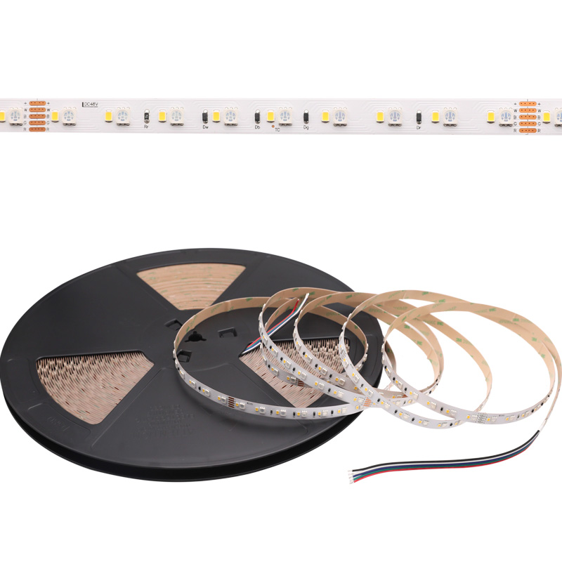 48V Super Long 40m 130ft RGB W LED Strips Lights - 5050 RGB + 2835 White 48V Super Long 40m 130ft RGB W LED Strips Lights - 5050 RGB + 2835 White